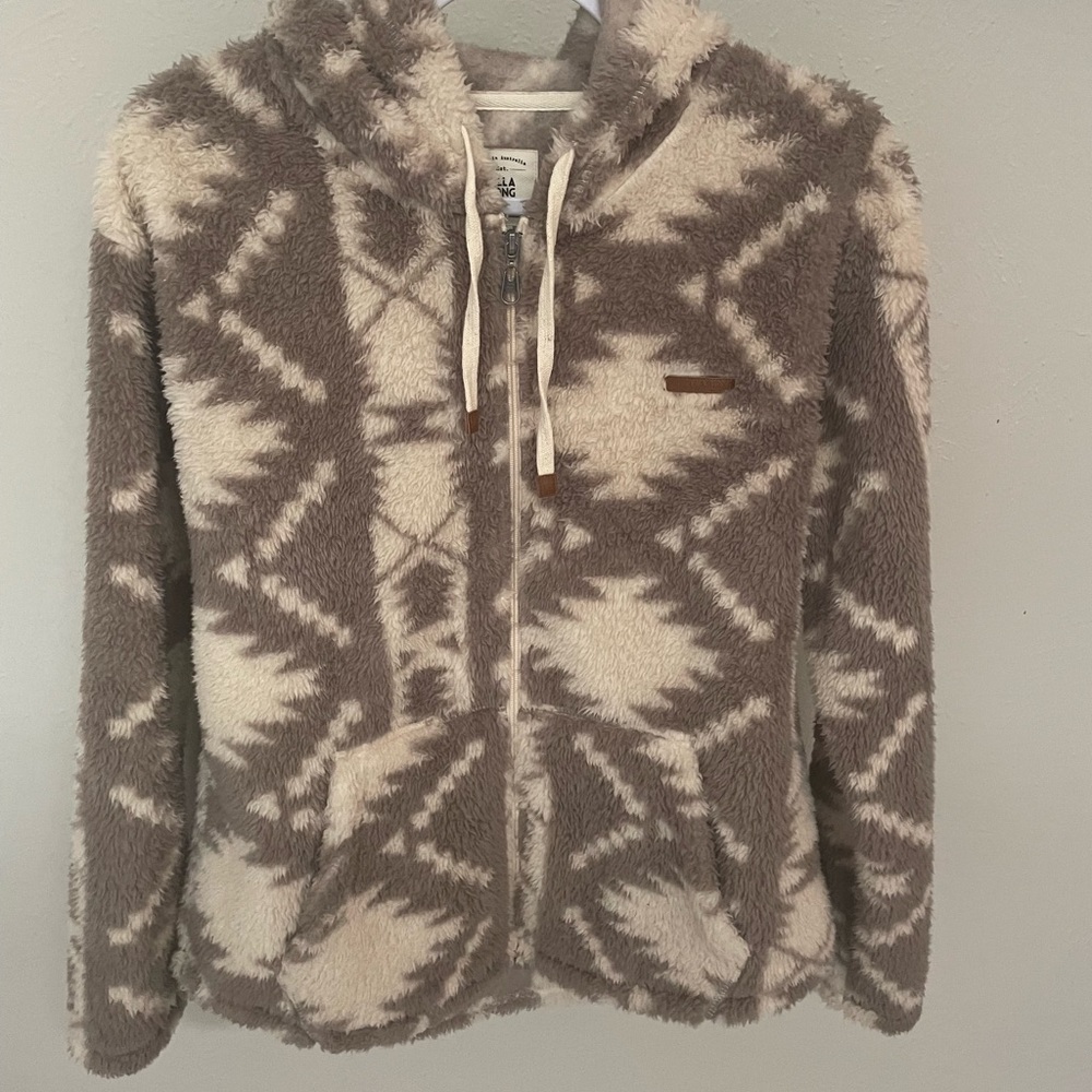 Billabong Sherpa Teddy Jacket w/ hood